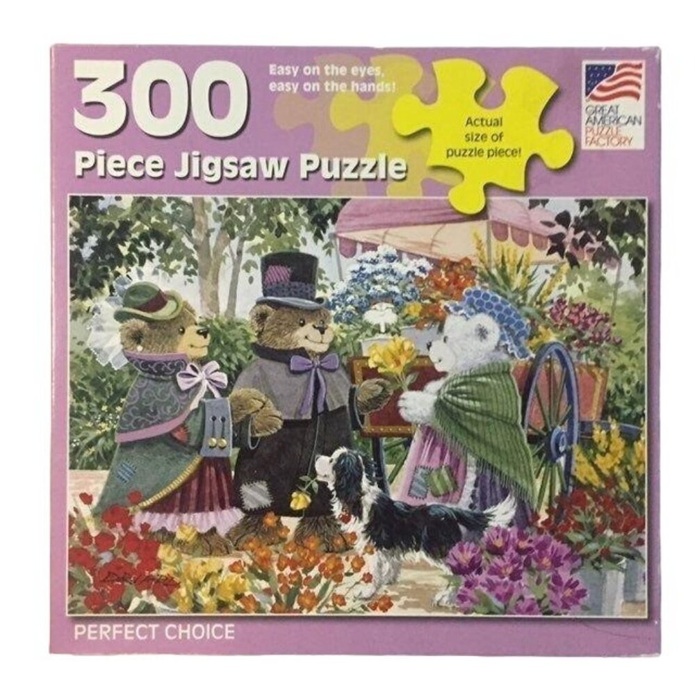 Perfect Choice Bears 300 Piece Puzzle Used